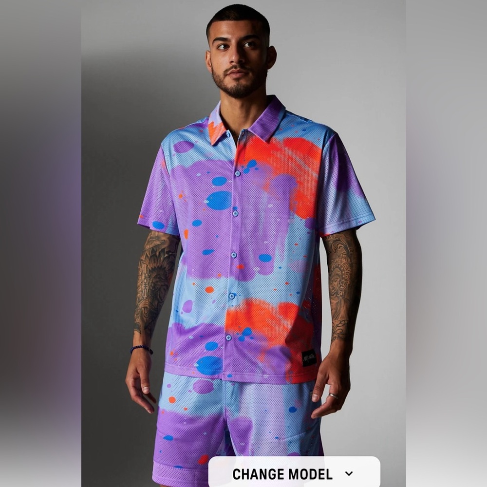 Fabletics The Rec Button Up 2.0